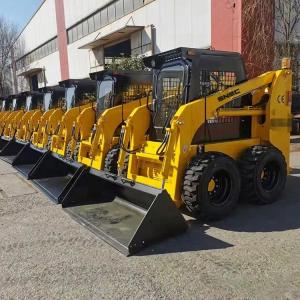 Wholesale SNSC Mini Skid Steer Loader EPA Euro VEngine with Eaton Hydraulic Valve and Attachments from china suppliers
