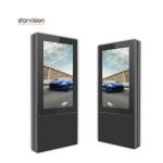 Galvanized Steel OOH Display 3000nits Sunlight Readable Digital Signage