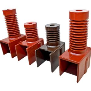 Wholesale Siamese HV Insulators 10KV 630A Switchgear Epoxy High Voltage Line Insulators from china suppliers