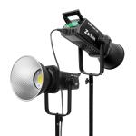 100w Led Photography High CRI 96RA LED Video Studio Light With LCD Display