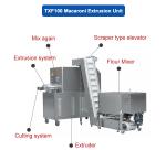 3000 KG Capacity 100kg/h Macaroni Pasta Processing Machine for Industrial Grain