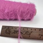1/7NM 4CM Feather Yarn Long Hairy No Hairy Drop Off 100% Nylon Customized Color