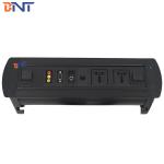 Universal desktop hidden flush mount table power socket for office furniture