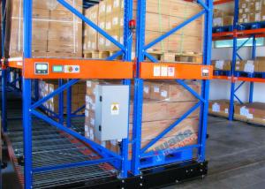 Wholesale Warehouse Powered Mobile Racking , 10 Meters Height Movable Racks Storage For Freezers from china suppliers