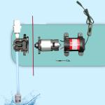 Outdoor Shower Kit 12V Car Handheld Camping Showers with Water Pump Washer