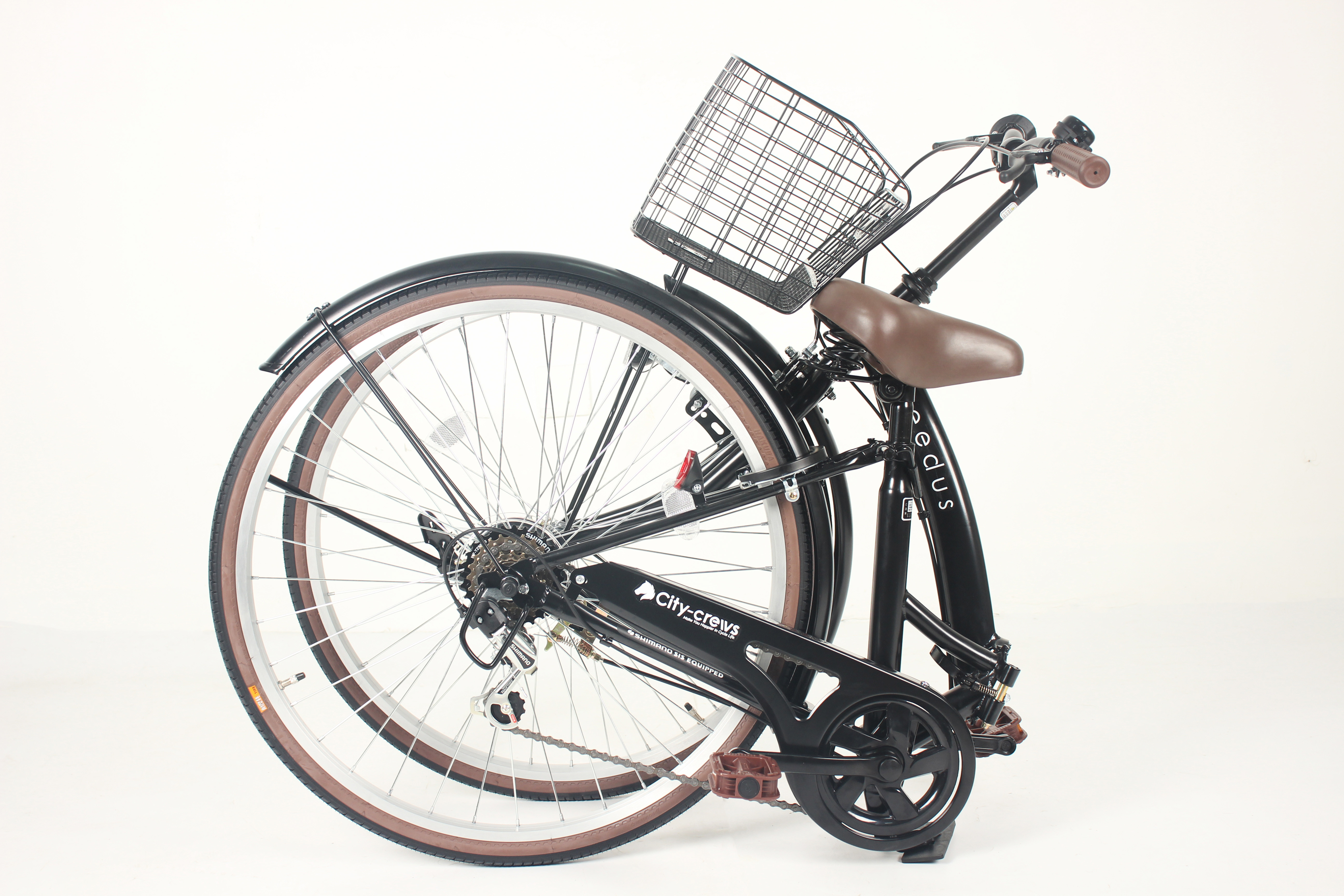 Fork Suspension Foldable Street Bike for Easy Climbing 15 Degrees Ability