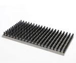 Metal Aluminum Sheet Buffer Assembly Replacement Panel Bristles Tufted Brush