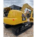 6500 KG Operating Weight Komatsu PC70-8 Excavator Japan Original 7 Ton for Good