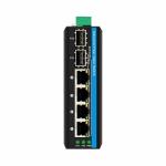 6 Port Gigiabit unmanaged Ethernet Switch Din rail network switch DC12V/24V