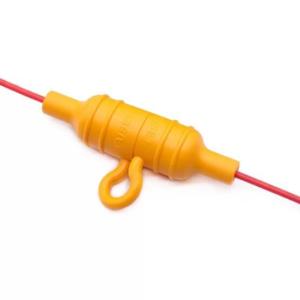 Wholesale Yellow Orange Plastic Waterproof Inline Glass Fuse holder For 6 X 30mm Fuse from china suppliers