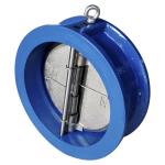 Double Disc Wafer Type 2.5Mpa GGG40 Industrial Check Valves