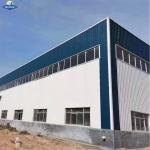 China Overhead Crane Prefabricated Metal Shed Steel Frames Warehouse
