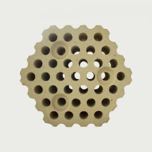 China High Alumina Refractory Brick Fire Clay Silica Checker Brick For Steel Furnaces with Low Creep Rate on sale