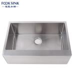 Modern Design Silver Apron Stainless Steel Kitchen Sink CUPC Certificate