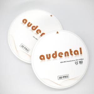 Wholesale Audental Dental Materials Multilayer Zirconia Block with High Strength and 49% Translucency from china suppliers