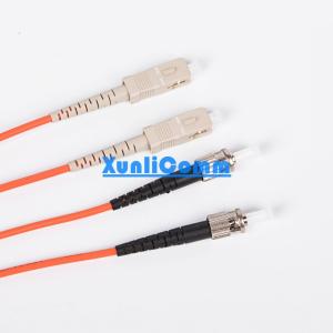 Wholesale Multimode Fiber Optic Patch Cord , Fiber Optic Patch Cable ST SC High Stability from china suppliers