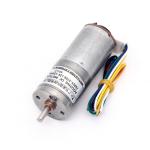 JGA25-370B Large Torque Small DC Gear Motors 1360rpm With Tachometer Encoder