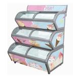 Versatile Storage Container Gelato Display Freezer For Different Types Of Frozen