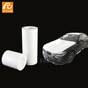 Wholesale Glossy White Porcelain Car Paint Protective Film Plastic Medium Adhesion from china suppliers
