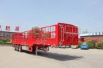 Steel Semi Truck Trailer for Heavy-Duty Animal Vegetable Bulk Cargo Transporting