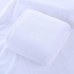 100% Cotton Thick Towel 80*180cm Multi Size 21S White Soft Bath Towel 600g for