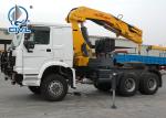 18 Ton 2 Axles Folding Arm Boom Loader / Truck Mounted Crane SQ360ZB4
