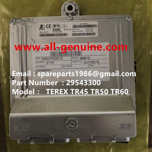 29543300 ECU TEREX ALLISON NHL DUMP TRUCK TR35 TR50 TR60 TR100 3305B 3305F 3303