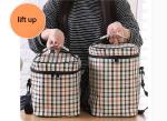 Square Insulated reusable custom cooler bag aluminium foil lunch bags