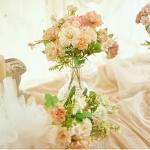 Carnation simulation flower Spring color series Small handle flower Mother's Day