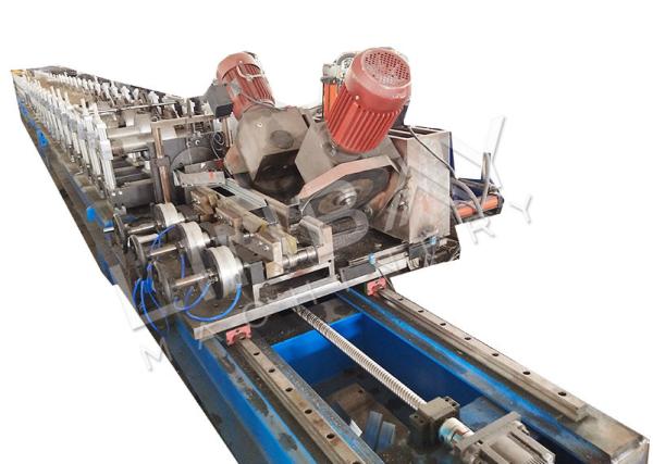 11kw Metal Door Jamb Roll Forming Machine High Speed Galvanized Steel With