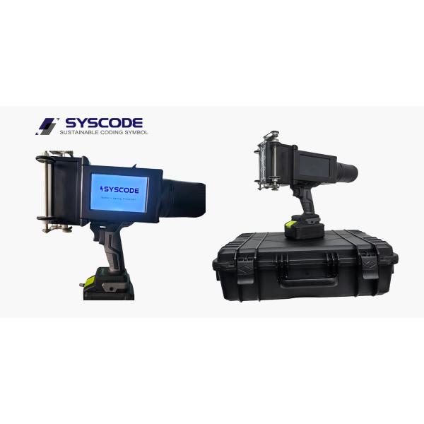 Large Character Handheld Inkjet Printer For Coding And Marking On Precast Concrete Panels In Construction