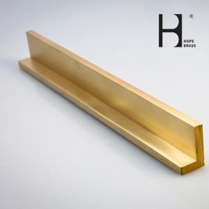 Wholesale Rustproof Brass L Profile SGS Approved 180mm L Shape Tile Trim from china suppliers