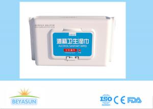 Wholesale OEM Packed Disposable Wet Wipes , Baby Safe Disinfectant Wipes 75% Isopropyl Alcohol from china suppliers