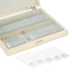 Wholesale Mixed 100 Kinds Fitted Wooden Box Prepared Slides For Biology from china suppliers