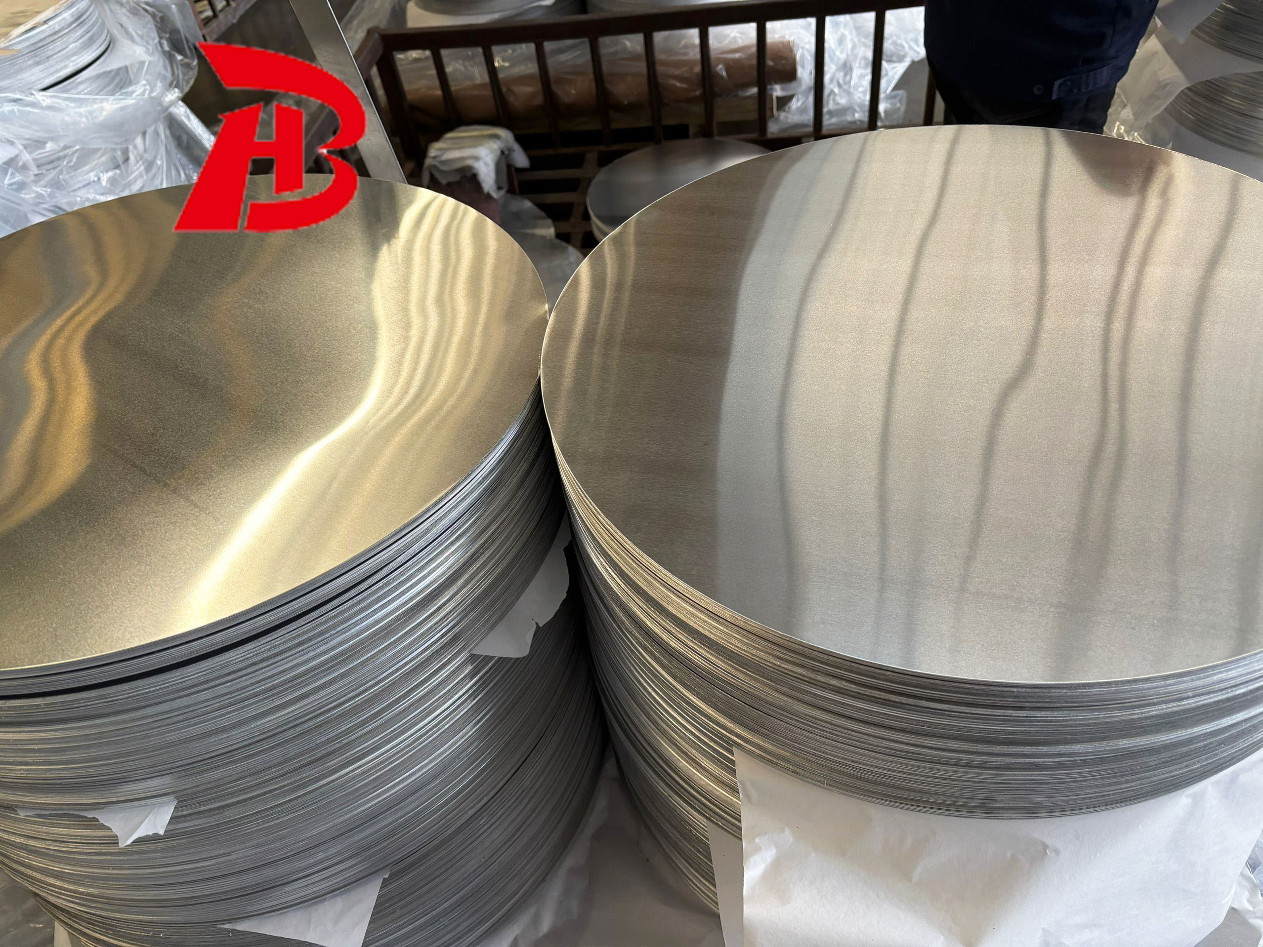 1 3 5 8 Series Aluminum Circle Blanks Corrosion Resistance Strong Tensile For Tea Kettles