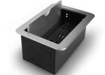 Cover - Sliding Cable Cubby Box , Furniture Conference Table Cubby 250 Voltage