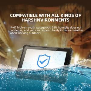 Wholesale 8 inch TFT IP68 Rugged Tablet PC HDMI Fingerprint face Recongnition from china suppliers