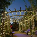 Warm White Balcony 50LEDs Solar String Fairy Lights