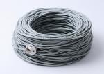 OEM / ODM Bare Copper Cat 7 Lan Cable with PVC Jacket Pass Fluke HDPE Insulation
