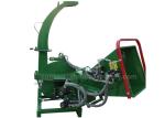4 Cutting Knives Hydraulic Wood Chipper With Double Aggressive Rollers