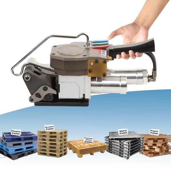 32mm Hand Held Pneumatic Strapping Machine 6000N Pet Strap Packing Machine