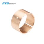 Thin Wall Wrapped Cusn8 Bronze Bearing With Oil Pockets
