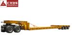 3 Line 6 Axle Heavy Duty Utility Trailer Low Bed 1.5m Steel Plate Solid