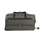Double Layered Rolling Trolley Duffel Bag 20-25kgs Load With Seperate Storage