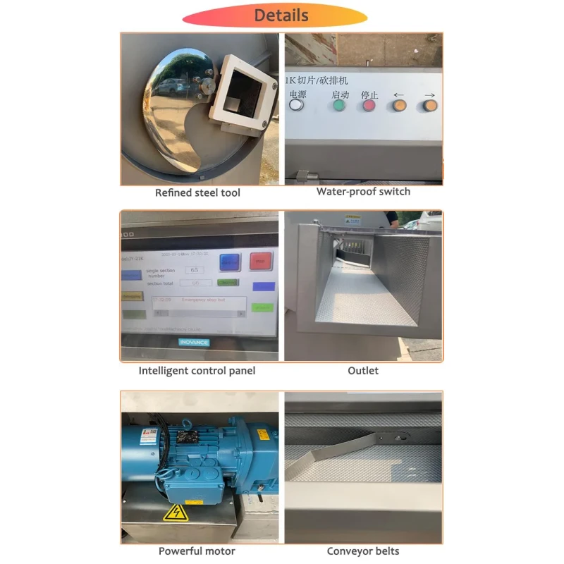 Fully Automatic Fish Pork Beef Bacon Meat Slicing Slicer Cutting Machine