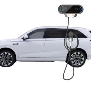 Wholesale Home Fast Wallbox Ev Charging Station Quick Charge 3.0 7kW Type 2 Single Gun APP Control from china suppliers