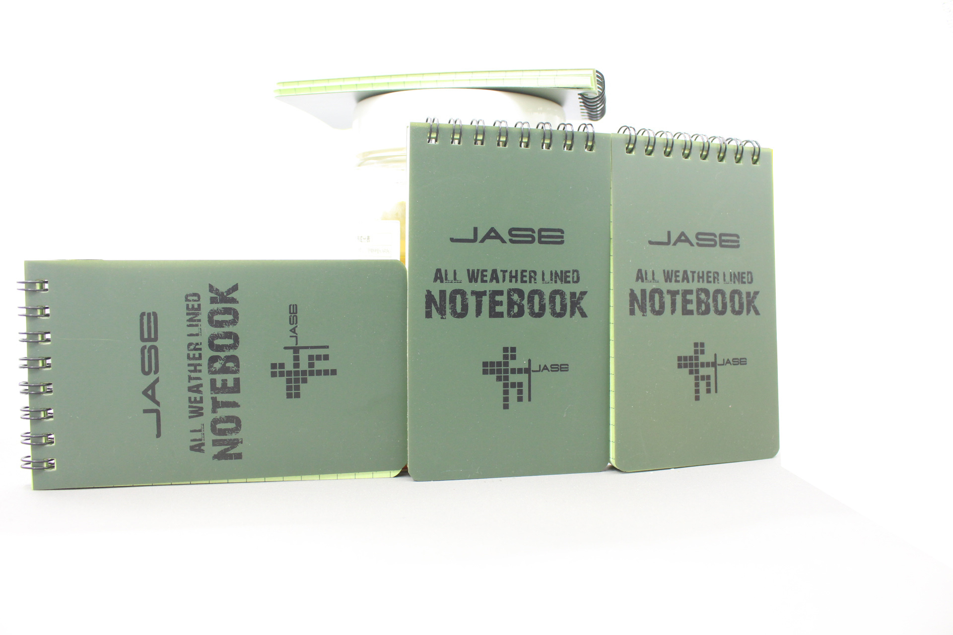 Foreign Language Learning Diary Notepad Waterproof Printed Notebook with Coil Binding