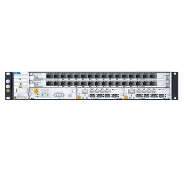 ZTE ZXA10 C620 OLT 2U optical access equipment with 2 types of chassis including AC input and DC input, and 2 service