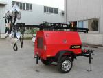 Kubota 300wX4 Portable Light Tower 7m Genset Lighting Tower
