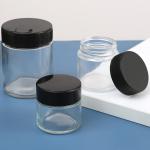 8oz Glass Cylinder Glass Jars Child-proof Lid for Exquisite Food Storage and
